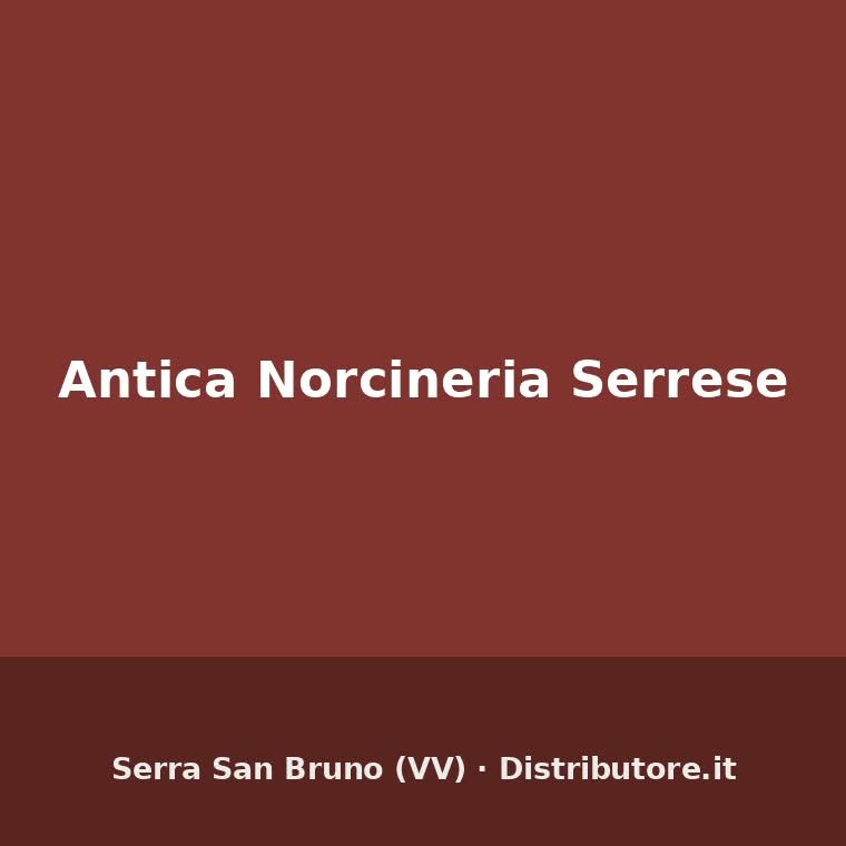 Antica Norcineria Serrese