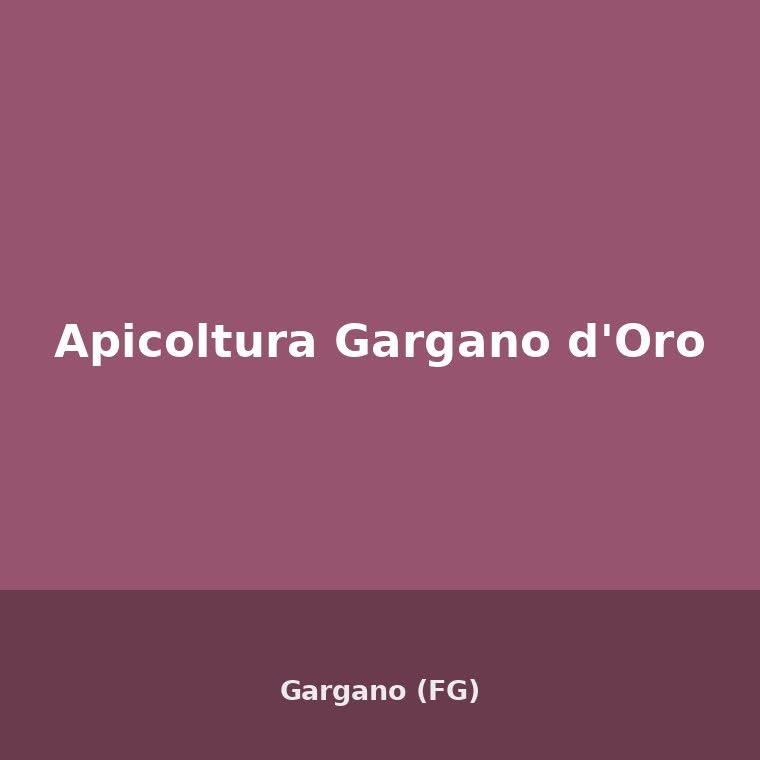 Apicoltura Gargano d'Oro