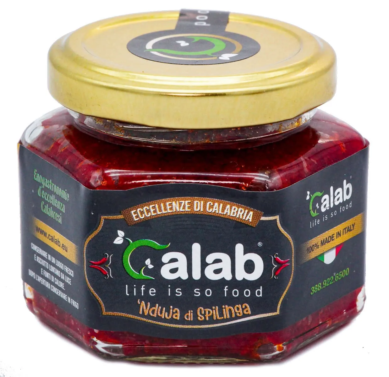 ‘Nduja di Spilinga in vetro 90 g