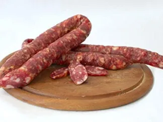 Salsiccia stagionata Nero di Calabria circa 400 g