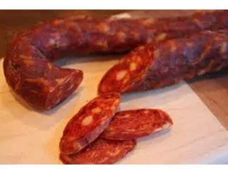 Salsiccia stagionata piccante Nero di Calabria circa 400 g