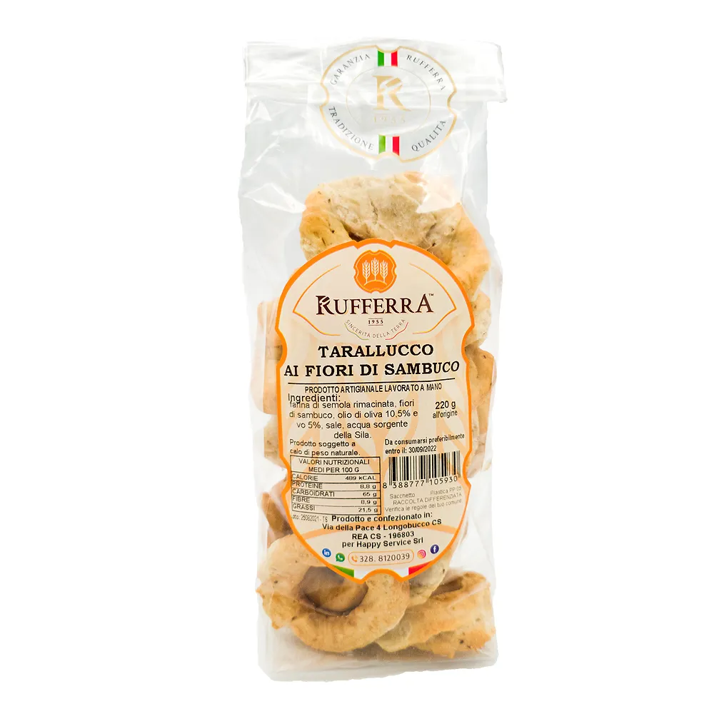 Tarallucco ai semi di Sambuco